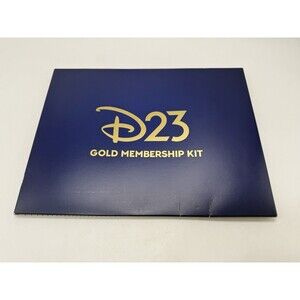 Disney D23 Gold Member 2025 Gift Set Savings Passport Pin Lor Card Magnet Folder